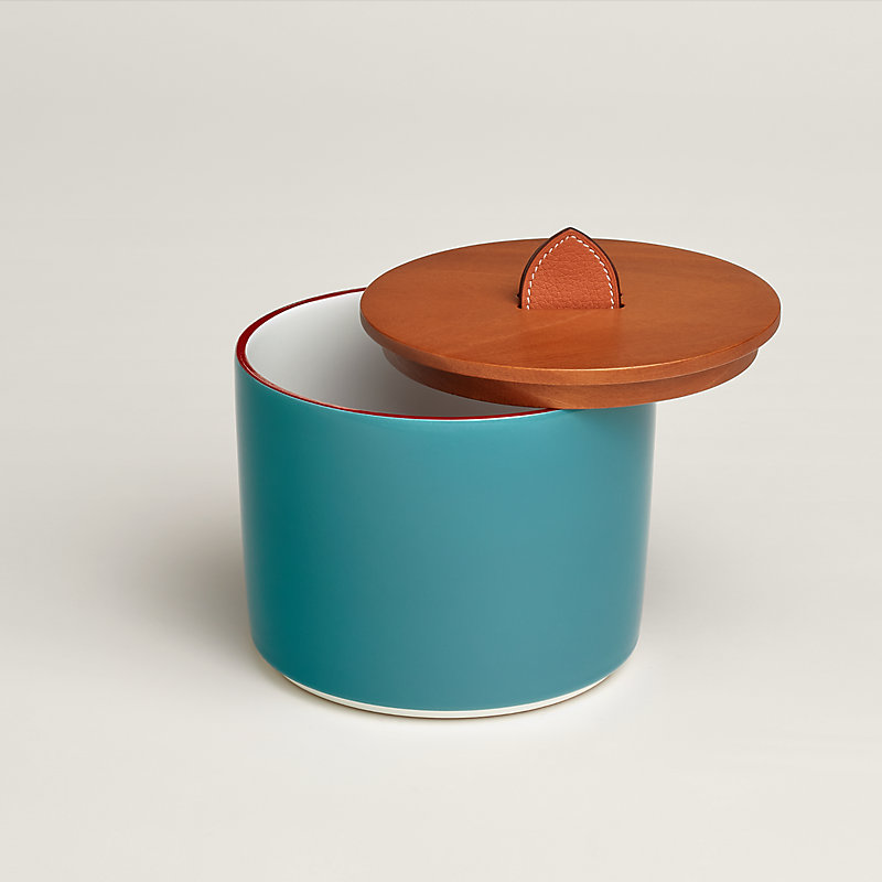 Circe high box, large model - Blue | Hermès Saudi Arabia